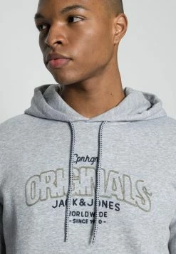 Jack & Jones JORSURFACE BRANDING - Hoodie - Light Grey -Jack & Jones Shop b2ee5c7f1ac94ab0bc1ee96d07fe07c6
