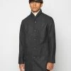 Jack & Jones JJECOLLUM COAT - Short Coat - Dark Grey