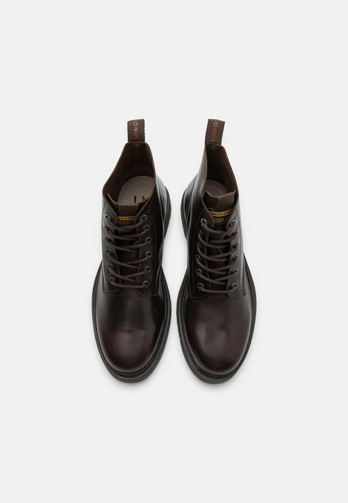 Jack & Jones JFWHASTINGS BOOTS - Lace-up Ankle Boots - Brown Stone 4 Jack & Jones JFWHASTINGS BOOTS - Lace-up Ankle Boots - Brown Stone - Image 4