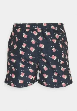 Alternative view of Jack & Jones JJICRETE JJSWIM FOOD - Swimming Shorts - Navy Blazer