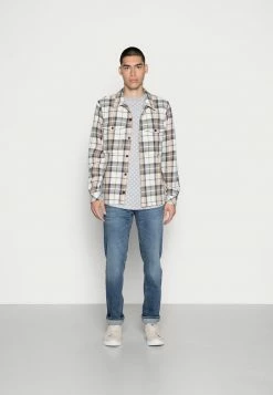 Alternative view of Jack & Jones JJROSS TEE CREW NECK - Print T-shirt - Light Grey Melange