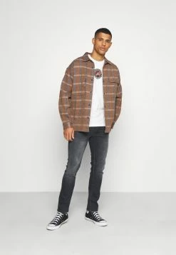 Alternative view of Jack & Jones Slim Fit Jeans - Grey Denim