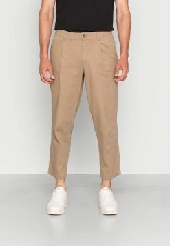 Jack & Jones JPSTBILL JJRICO CROPPED - Trousers - Sepia Tint