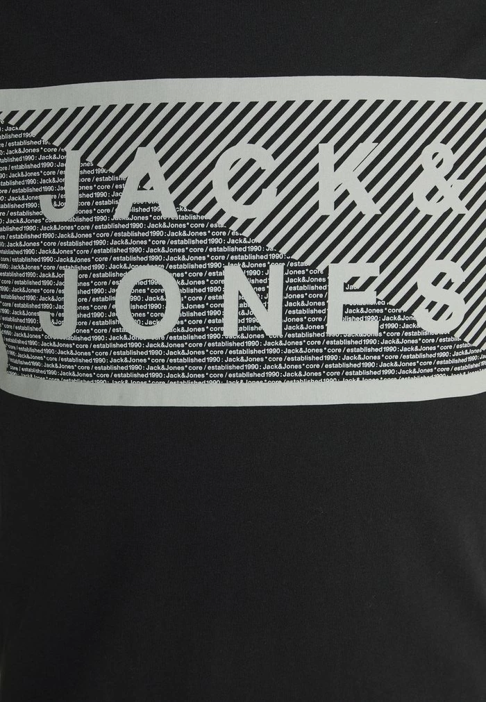 Jack & Jones SHAWN - Print T-shirt - Black 3 Jack & Jones SHAWN - Print T-shirt - Black - Image 3