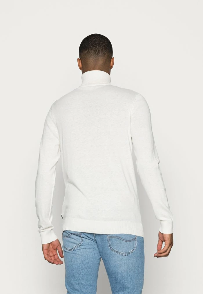 Jack & Jones JEEMIL NECK NOOS - Jumper - Cloud Dancer 3 Jack & Jones JEEMIL NECK NOOS - Jumper - Cloud Dancer - Image 3