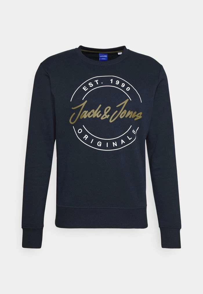 Jack & Jones JORJERRY CREW NECK - Sweatshirt - Navy Blazer 5 Jack & Jones JORJERRY CREW NECK - Sweatshirt - Navy Blazer - Image 5