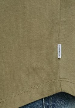 Jack & Jones JJECURVED TEE O NECK - Basic T-shirt - Dusky Green -Jack & Jones Shop b80b3877151e4baaae2b4ba254640a17