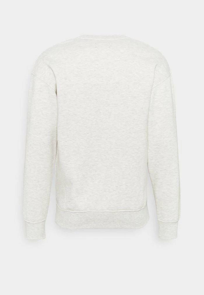 Jack & Jones JORWORLD CREW NECK - Sweatshirt - White Melange 2 Jack & Jones JORWORLD CREW NECK - Sweatshirt - White Melange - Image 2