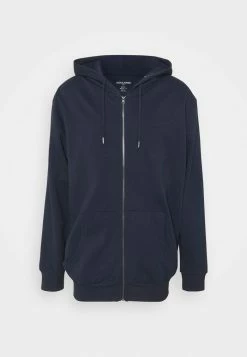 Jack & Jones JJEBASIC ZIP HOOD - Zip-up Sweatshirt - Navy Blazer