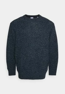 Jack & Jones JORGRAYSON CREW NECK - Jumper - Navy Blazer/blue Heaven