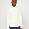 Jack & Jones JJPANNEL ROLL NECK - Jumper - Cloud Dancer