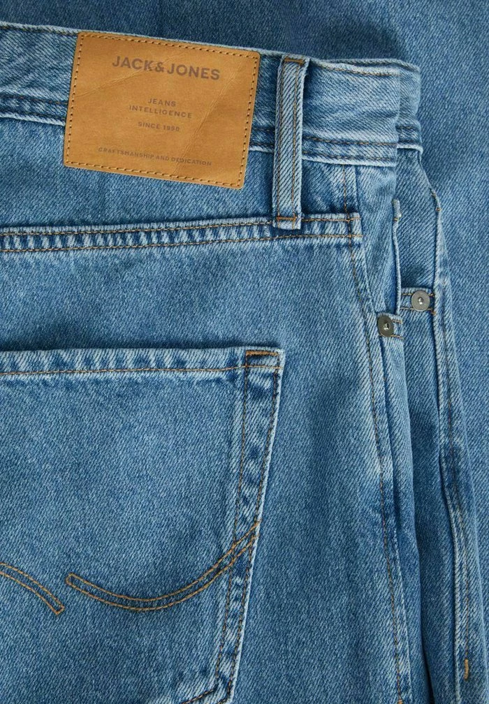 Jack & Jones Slim Fit Jeans - Blue Denim 4 Jack & Jones Slim Fit Jeans - Blue Denim - Image 4