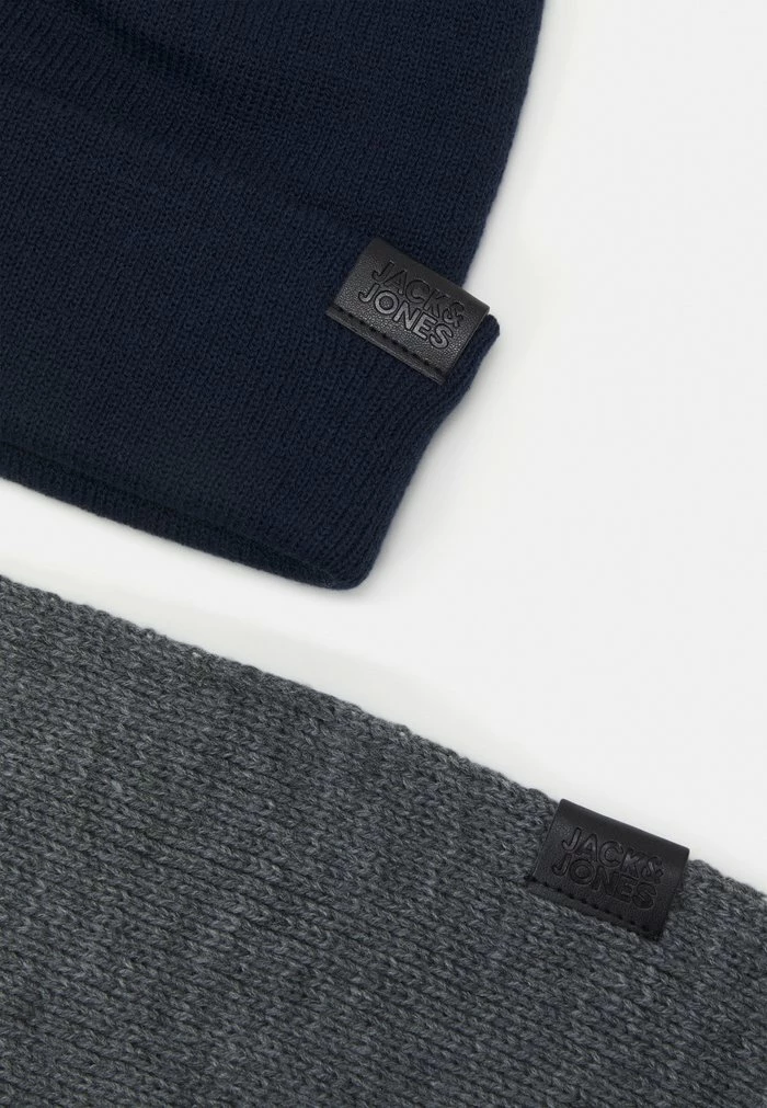 Jack & Jones JACJOLLY GIFTBOX SET - Scarf - Navy Blazer 4 Jack & Jones JACJOLLY GIFTBOX SET - Scarf - Navy Blazer - Image 4