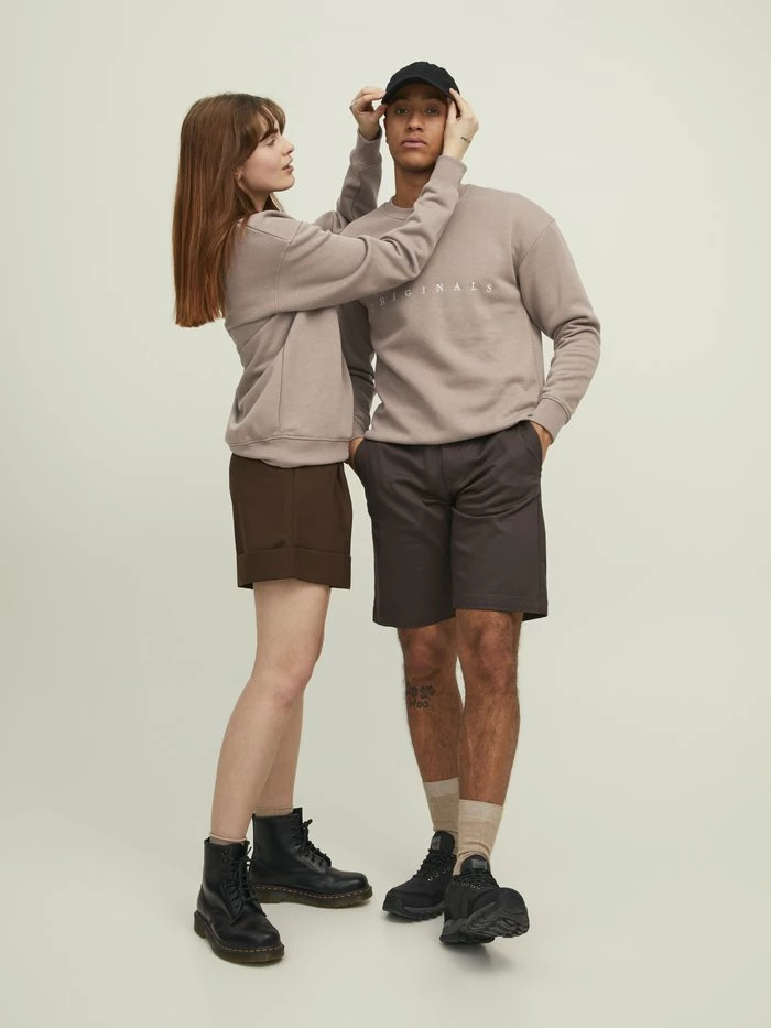 Jack & Jones JORCOPENHAGEN BIG CREW NECK NOOS - Sweatshirt - Brown 5 Jack & Jones JORCOPENHAGEN BIG CREW NECK NOOS - Sweatshirt - Brown - Image 5