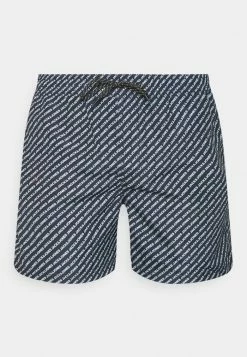 Jack & Jones JJICRETE JJSWIM BRANDED - Swimming Shorts - Navy Blazer