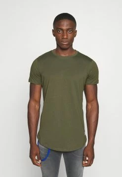 Jack & Jones JJENOA TEE CREW NECK - Basic T-shirt - Forest Night