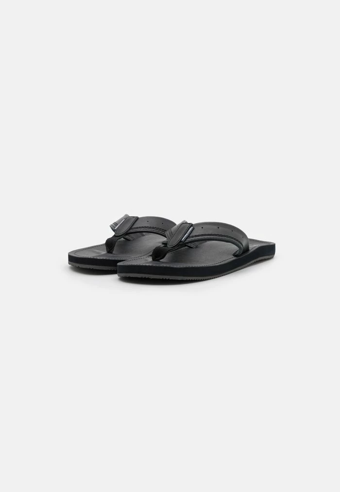 Jack & Jones JFWBAY - T-bar Sandals - Anthracite 4 Jack & Jones JFWBAY - T-bar Sandals - Anthracite - Image 4