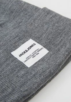 Jack & Jones JACLONG BEANIE - Beanie - Grey -Jack & Jones Shop bb3b06001292482aab74b778f322d36a