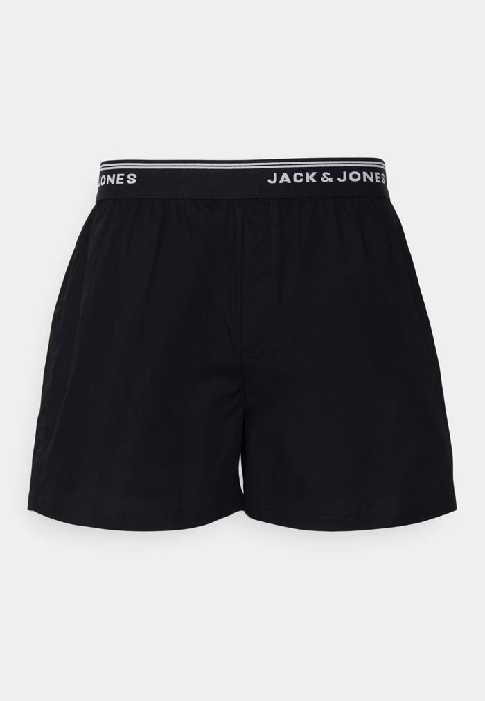 Jack & Jones JACBASIC SOLID TRUNKS 3 PACK - Pants - Black 2 Jack & Jones JACBASIC SOLID TRUNKS 3 PACK - Pants - Black - Image 2