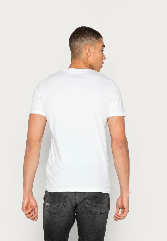 Jack & Jones JORBOOSTER TEE CREW NECK - Print T-shirt - White 3 Jack & Jones JORBOOSTER TEE CREW NECK - Print T-shirt - White - Image 3