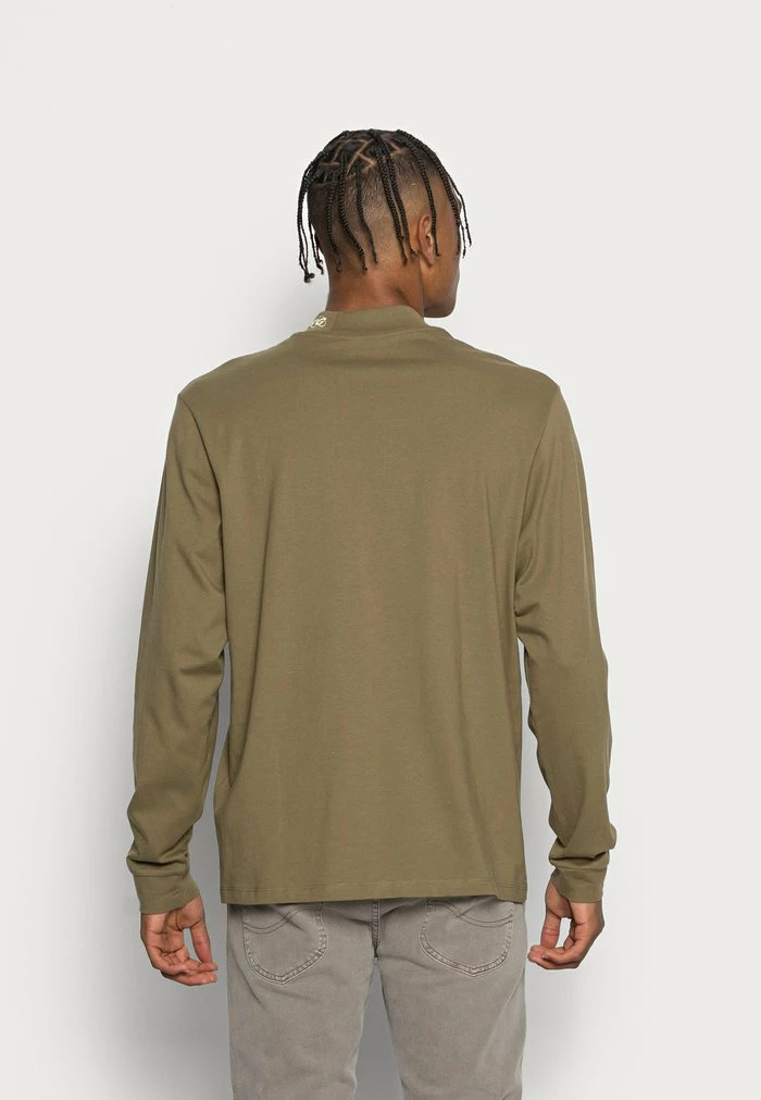 Jack & Jones JORELLIOT LS TURTLE CREW NECK - Long Sleeved Top - Martini Olive 3 Jack & Jones JORELLIOT LS TURTLE CREW NECK - Long Sleeved Top - Martini Olive - Image 3