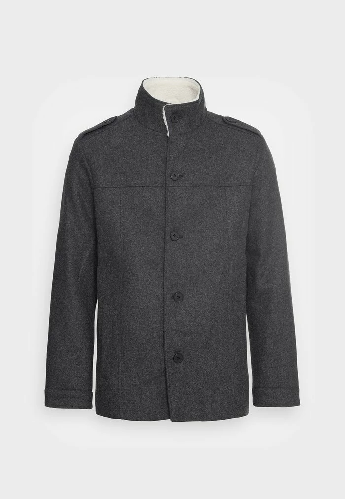 Jack & Jones JJCARLOS JACKET - Light Jacket - Dark Grey Melange 4 Jack & Jones JJCARLOS JACKET - Light Jacket - Dark Grey Melange - Image 4