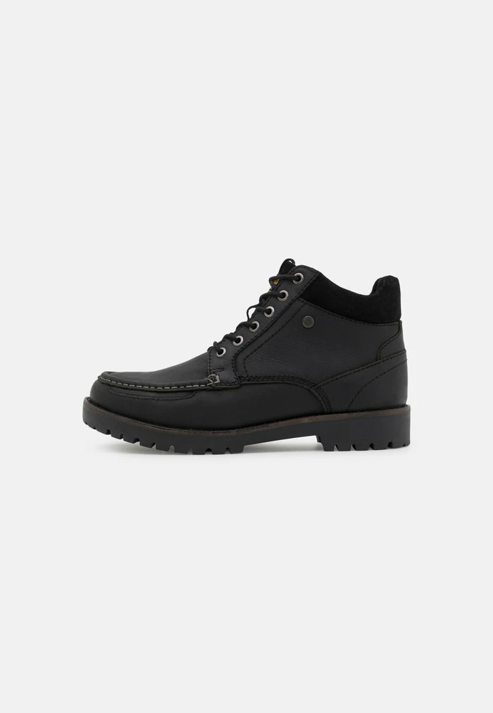 Jack & Jones JFWBROCKWELL MOC BOOT - Lace-up Ankle Boots - Anthracite 1 Jack & Jones JFWBROCKWELL MOC BOOT - Lace-up Ankle Boots - Anthracite
