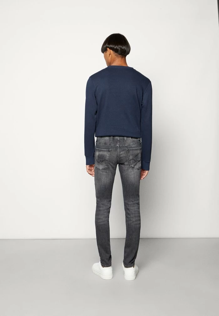 Jack & Jones JJILIAM JJSEAL - Jeans Skinny Fit - Black Denim 3 Jack & Jones JJILIAM JJSEAL - Jeans Skinny Fit - Black Denim - Image 3