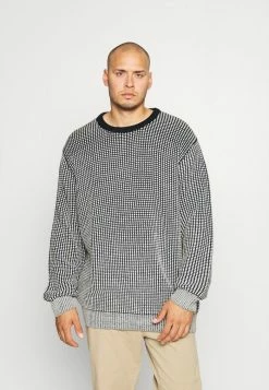 Jack & Jones JJBRAD CREW NECK - Jumper - Black Navy
