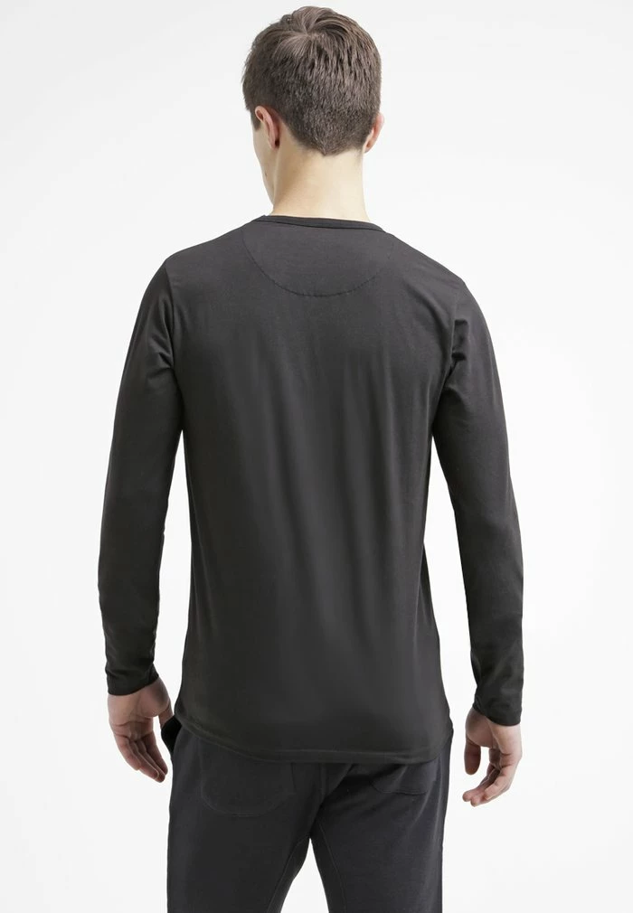 Jack & Jones JJBASIC - Long Sleeved Top - Black 3 Jack & Jones JJBASIC - Long Sleeved Top - Black - Image 3