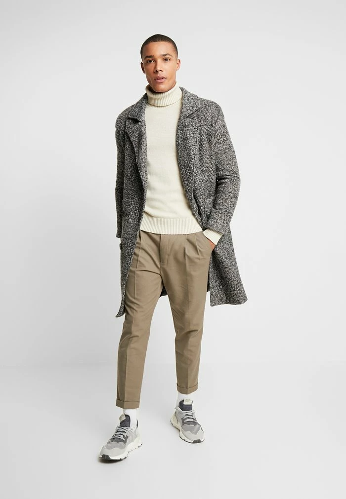 Jack & Jones JORCLAY ROLL NECK - Jumper - Silver Birch 2 Jack & Jones JORCLAY ROLL NECK - Jumper - Silver Birch - Image 2