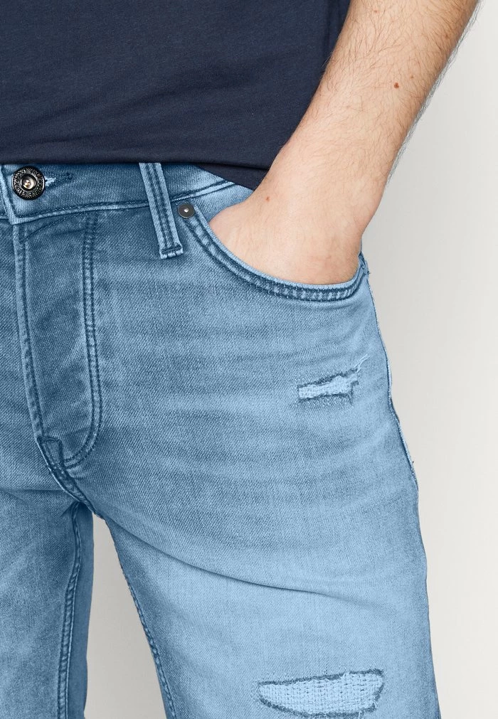Jack & Jones IRICK ICON - Denim Shorts - Blue Denim 5 Jack & Jones IRICK ICON - Denim Shorts - Blue Denim - Image 5