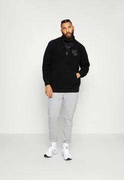 Alternative view of Jack & Jones JOREVERST HIGH NECK ZIP - Hoodie - Black