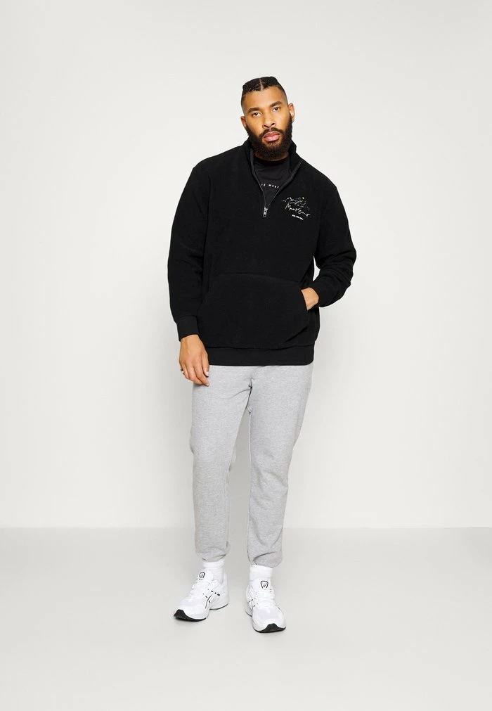 Jack & Jones JOREVERST HIGH NECK ZIP - Hoodie - Black 2 Jack & Jones JOREVERST HIGH NECK ZIP - Hoodie - Black - Image 2