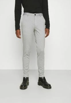 Jack & Jones JJIMARCO JJPHIL - Chinos - Light Grey Melange