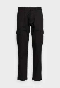 Jack & Jones JJICHRIS JJCARGO - Straight Leg Jeans - Black Denim -Jack & Jones Shop be3e045e9e0b49a8909eacb41ae0beca