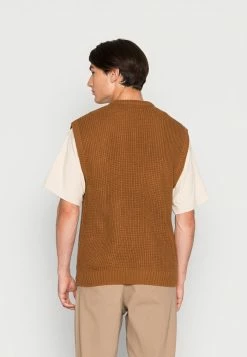 Jack & Jones JJENICK VEST - Jumper - Rubber -Jack & Jones Shop be5749df2d5f4b23b6f60803e8d64ebd