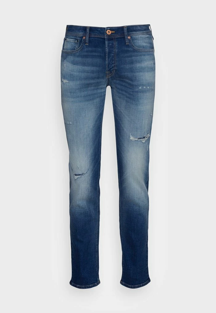 Jack & Jones JJIMIKE JJORIGINAL - Straight Leg Jeans - Blue Denim 4 Jack & Jones JJIMIKE JJORIGINAL - Straight Leg Jeans - Blue Denim - Image 4