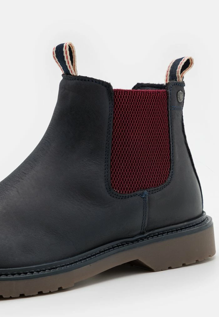 Jack & Jones JFWLEYTON - Classic Ankle Boots - Navy Blazer 6 Jack & Jones JFWLEYTON - Classic Ankle Boots - Navy Blazer - Image 6
