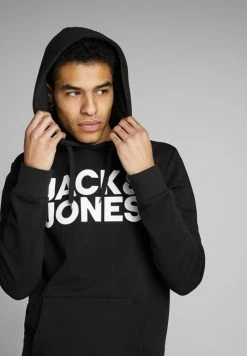 Jack & Jones JJECORP LOGO HOOD - Hoodie - Black 10 Jack & Jones JJECORP LOGO HOOD - Hoodie - Black -Jack & Jones Shop bf31cd6073b1478293d8e0d860fa3e40