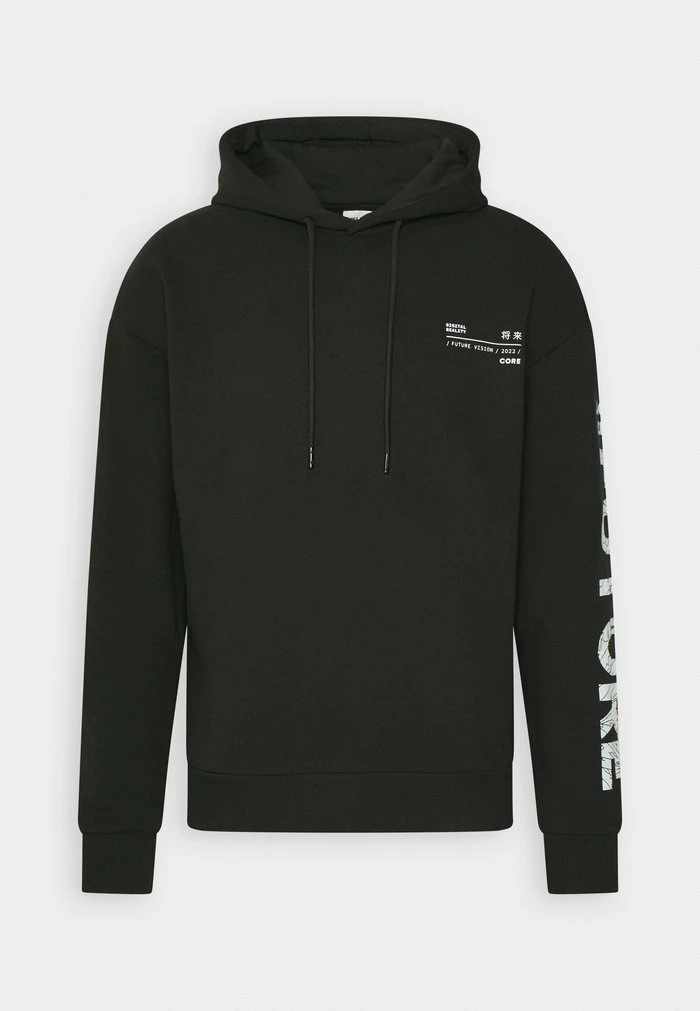Jack & Jones JCOMONO HOOD - Hoodie - Black 4 Jack & Jones JCOMONO HOOD - Hoodie - Black - Image 4