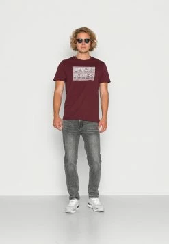 Alternative view of Jack & Jones JJFOAM TEE CREW NECK - Print T-shirt - Port Royale