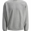 Jack & Jones JORBRINK CREW NECK UNISEX - Sweatshirt - Light Grey Melange