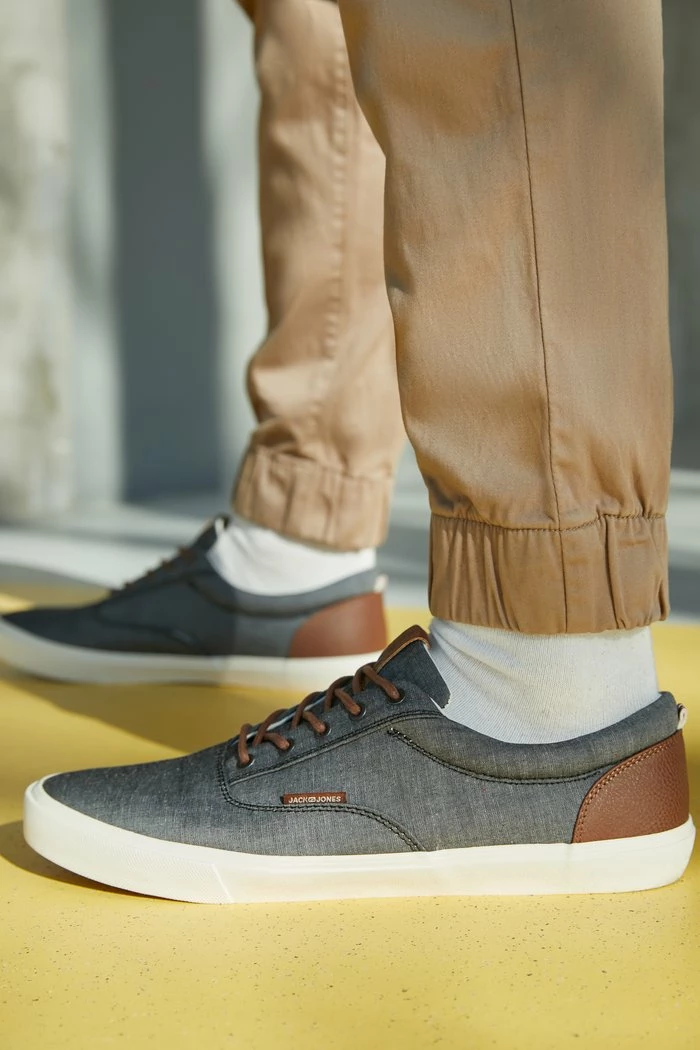 Jack & Jones JFWVISION CLASSIC - Trainers - Anthracite 3 Jack & Jones JFWVISION CLASSIC - Trainers - Anthracite - Image 3