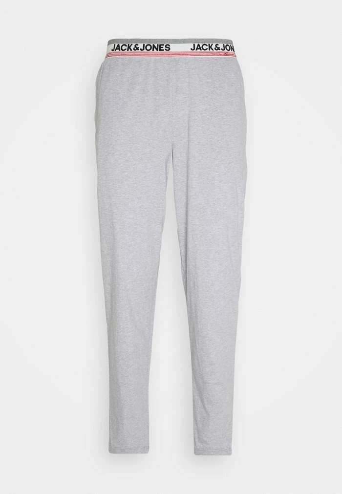 Jack & Jones JACJONES LOUNGE PANTS - Pyjama Bottoms - Light Grey Melange 4 Jack & Jones JACJONES LOUNGE PANTS - Pyjama Bottoms - Light Grey Melange - Image 4