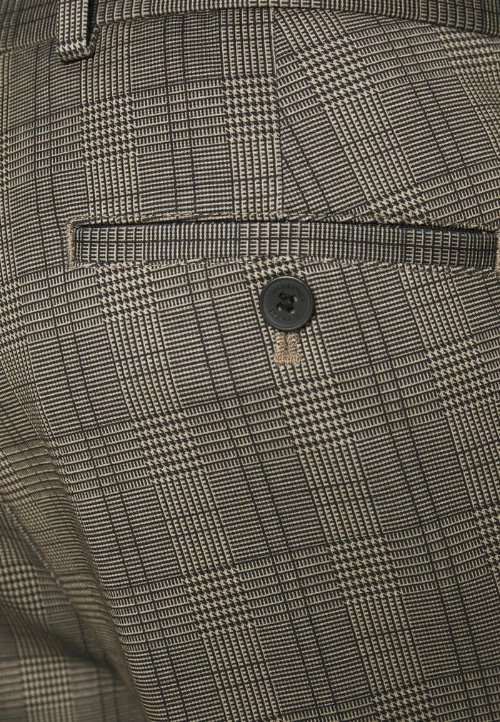 Jack & Jones JJIMARCO BROWN CHECK - Trousers - Brown Stone 5 Jack & Jones JJIMARCO BROWN CHECK - Trousers - Brown Stone - Image 5