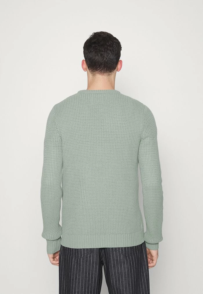 Jack & Jones JCODALTON CREW NECK - Jumper - Slate Gray 3 Jack & Jones JCODALTON CREW NECK - Jumper - Slate Gray - Image 3