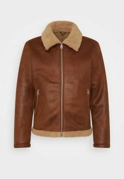 Jack & Jones JJEAGLE JACKET - Faux Leather Jacket - Almond 12 Jack & Jones JJEAGLE JACKET - Faux Leather Jacket - Almond -Jack & Jones Shop c1aab026ddf7443e9d2553f6b79e8209