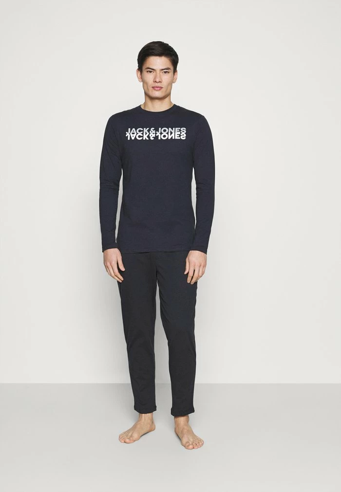 Jack & Jones JACJONES LOUNGE PANTS - Pyjama Bottoms - Dark Navy 2 Jack & Jones JACJONES LOUNGE PANTS - Pyjama Bottoms - Dark Navy - Image 2