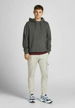 Alternative view of Jack & Jones JJIPAUL JJFLAKE AKM 542 MOONBEAM SN - Cargo Trousers - Moonbeam